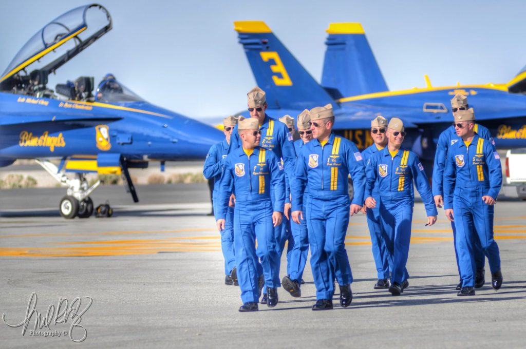 US Navy Blue Angels Pilots